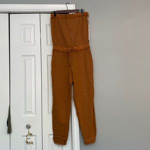 Young, Fabulous and Broke strapless jumpsuit